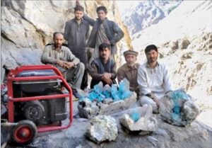 King of Kashmir Aquamarine Specimen