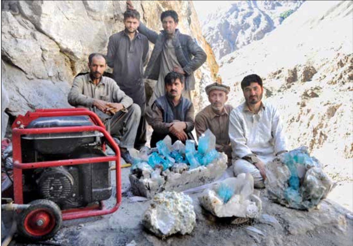 King of Kashmir Aquamarine Specimen